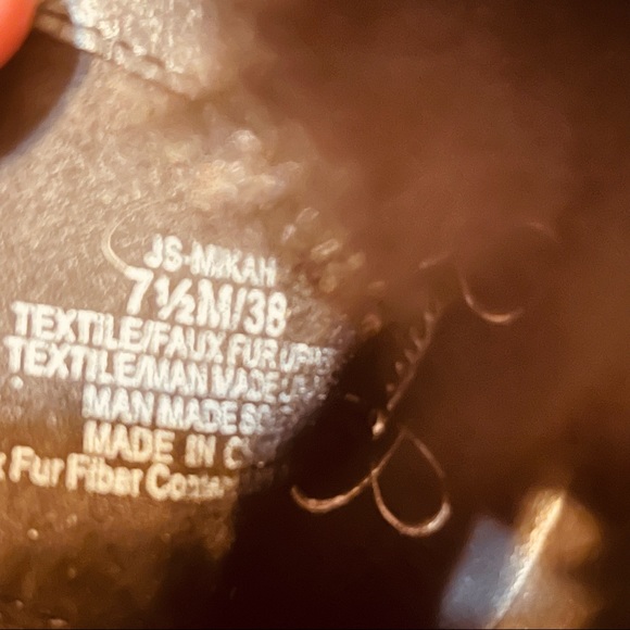 SALE!!! 🐅Fabulous Jessica Simpson Leopard Fur Top Heeled Combat Booties! - Picture 3 of 16